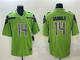 Men's Seattle Seahawks #14 Sam Darnold Green 2025 Vapor Limited Football Stitched Jersey,baseball caps,new era cap wholesale,wholesale hats